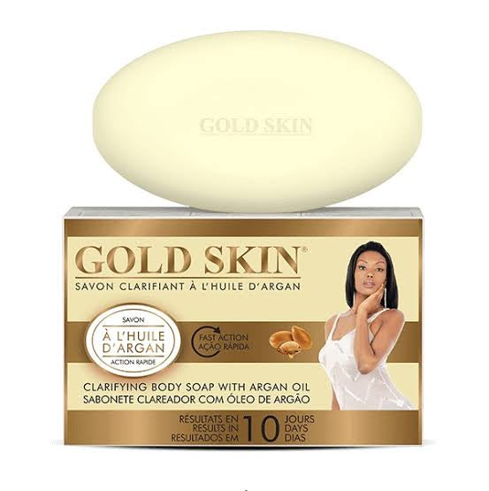 Gold Skin with Argan oil Soap 6.08oz/180g Gold Skin