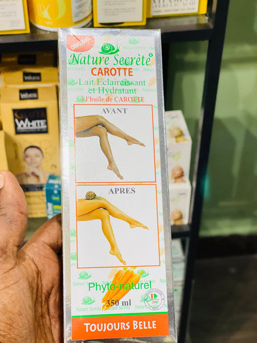 NATURE SECRÈTE WITH CARROT OIL BODY LOTION 350ML Nature Secrete