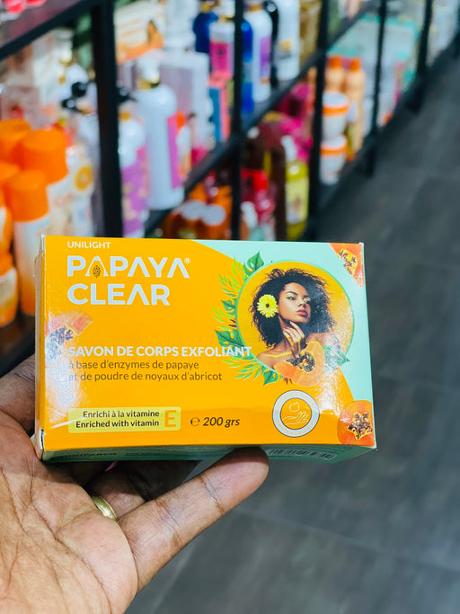 Papaya Clear Exfoliating Soap 200g Papaya Clear