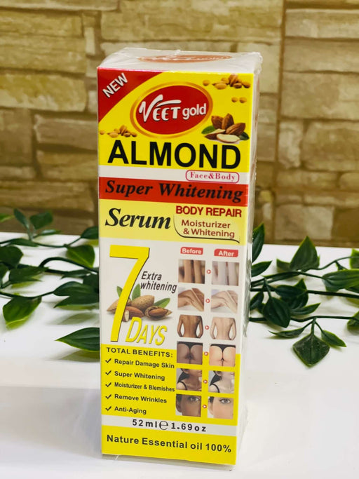 Veet Gold almond Super Whitening Serum 7 days Veet Gold