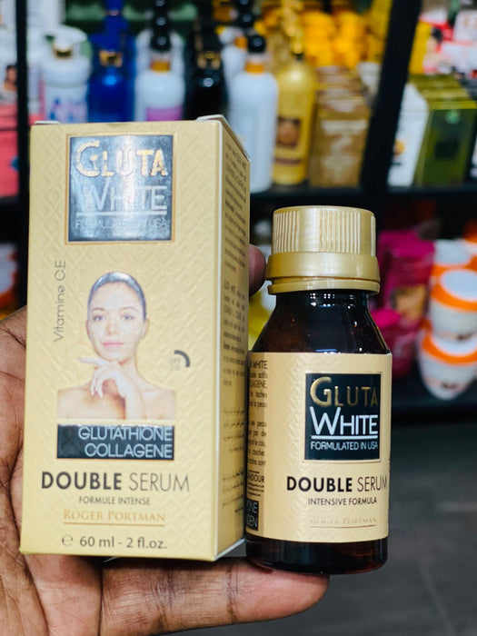 Gluta White Double Serum: 99% Skin Toner and Breighter Complexion Gluta White