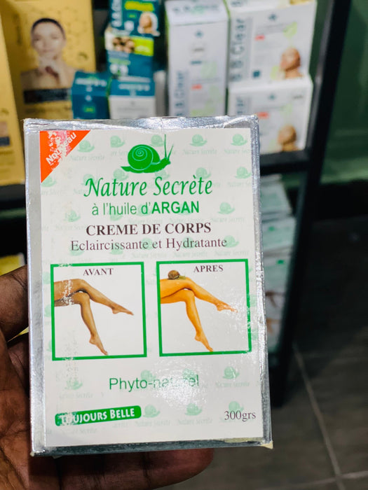 NATURE SECRETE Whitening and Exfoliating Gommant Face and dark spot cream Nature Secrete