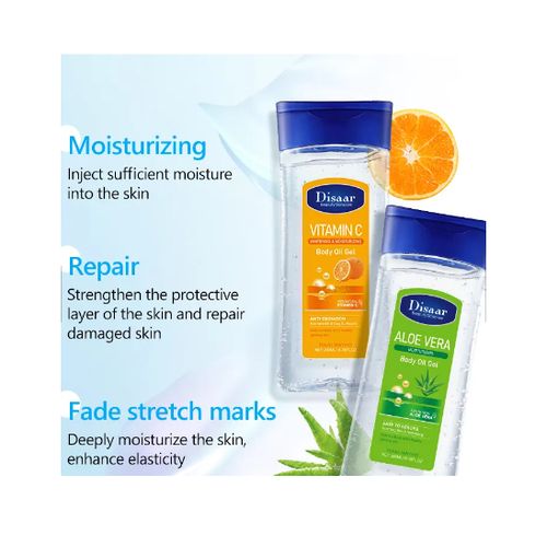 Disaar Aloe Vera Moisturizing Body Oil Gel200 ml Disaar