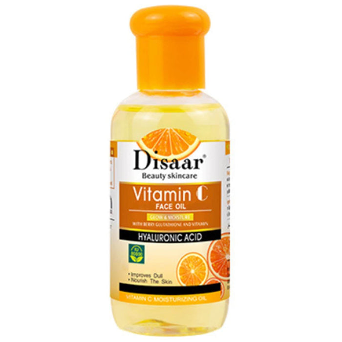 Disaar Beauty Vitamin C Face Oil Hyaluronic Acid Facial Moisturizing Essence Nourish Skin 75ml/2.5fl.oz Disaar
