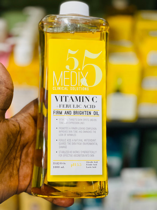 Medix 5.5 Vitamin C and Ferulic Acid Firming and Brightening oil 1000 ml Medix 5.5