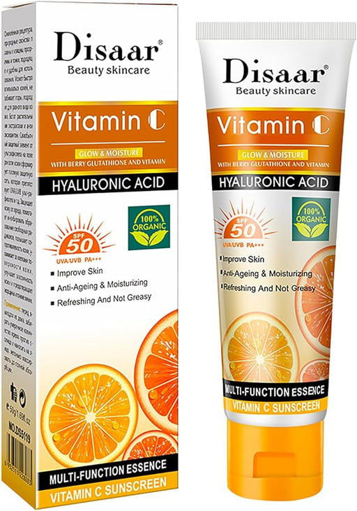Disaar Hyaluronic Acid Vitamin C Whitening Sunscreen Spf50 Disaar