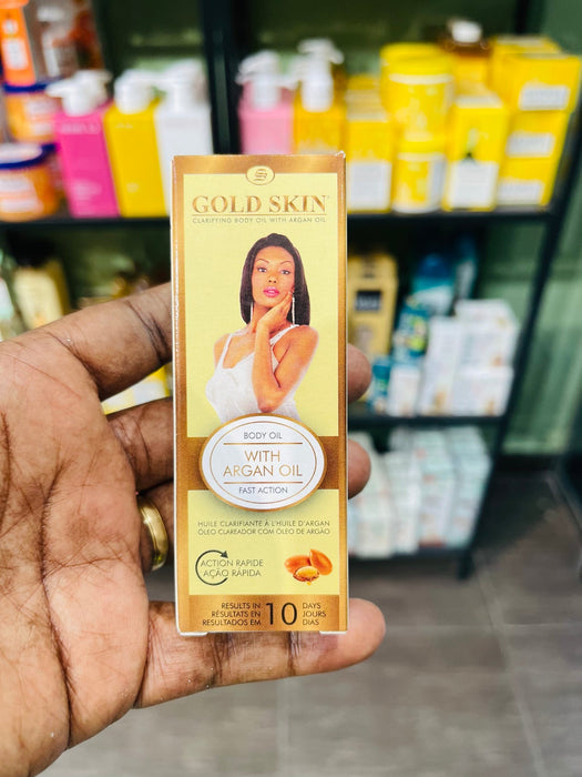 Gold Skin Clarifying Body Oil With Argan oil 70ml Gold Skin