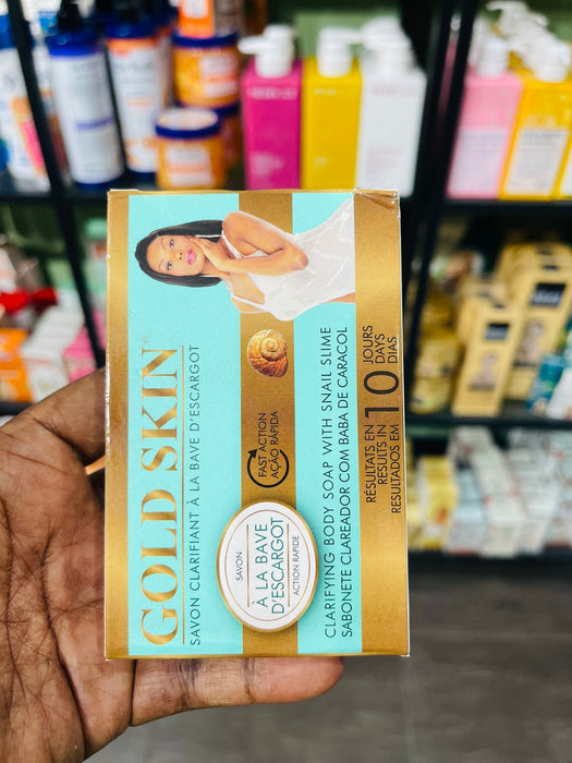 Gold Skin with Snail Slime Soap 6.08oz/180g Gold Skin