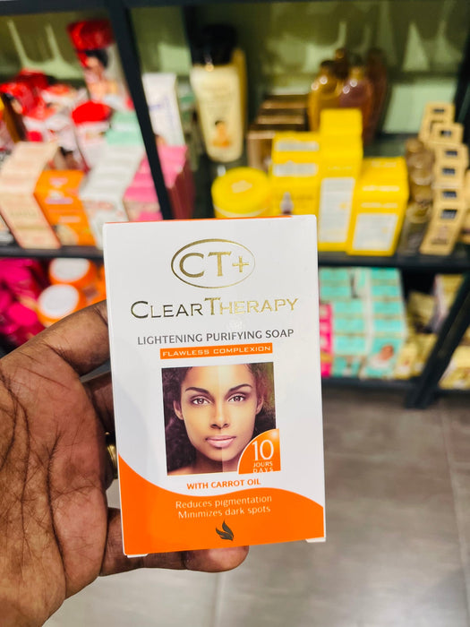 CT+ CLEAR THERAPY LIGHTENING PURIFYING CARROT SOAP 5.8 OZ CT+ Clear Therapy