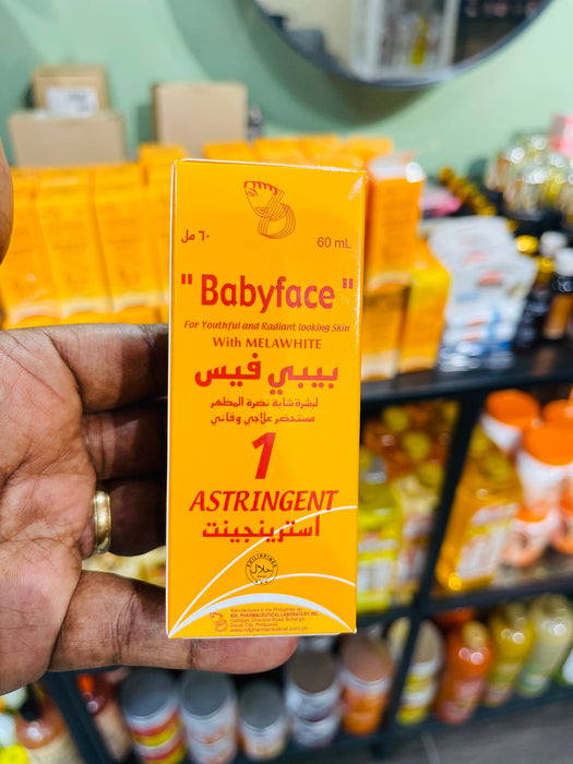 Rdl Babyface with Melawhite, 1 Astringent, 60ml RDL