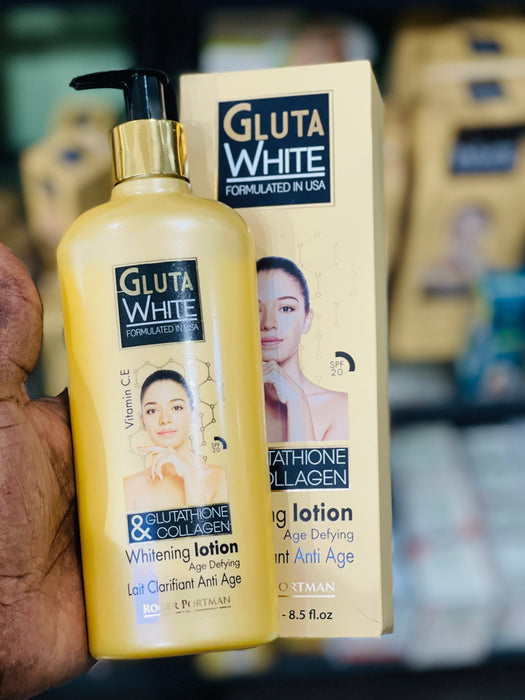 Gluta White Whitening Lotion: Keep Your Skin Looking Tender Gluta White