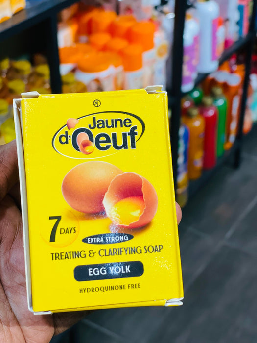 JAUNE D'OEUF SAVON TRAINT & CLARIFIANT 190G Jaune D'Oeuf