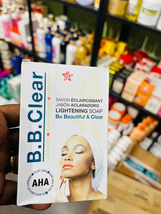 B.B. Clear Unifying Skin lightening soap B.B. Clear