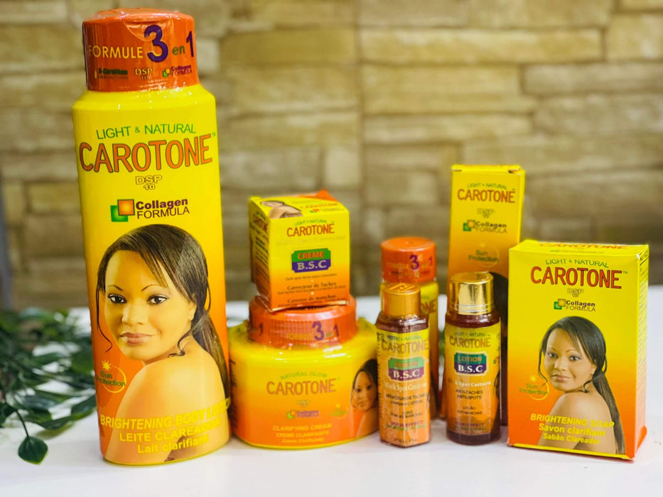 Carotone Brightening body set - Set of 8 Beto Beauty