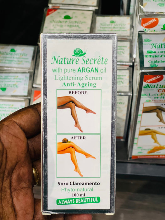 NATURE SECRETE Whitening and Exfoliating Gommant Face and Body oil Nature Secrete