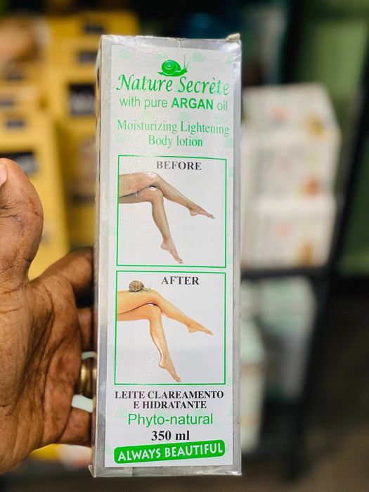 NATURE SECRETE Whitening and Exfoliating Gommant Face and Body Lotioin Nature Secrete