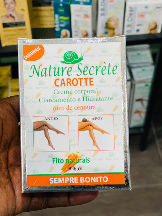 Nature Secrete Carotte Brightening And Moisturizing Face Cream with Carrot Oil 40g Nature Secrete