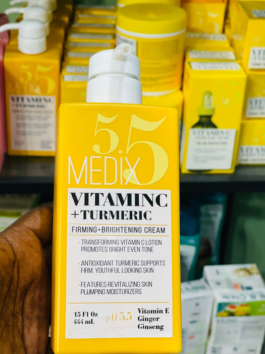 Medix 5.5 Vitamin C Cream and Turmeric 15fl 0z /( 444ml) Medix 5.5