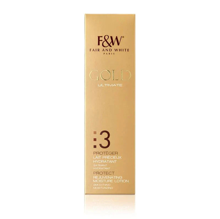 Fair & White GOLD STEP 3 REJUVENATING MOISTURIZING LOTION 500ML F&W