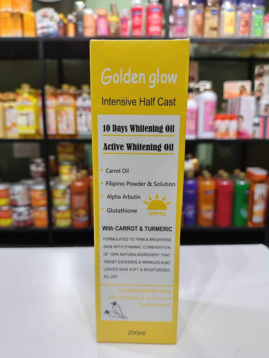 Golden glow 10 days Whitening Oil 200ml Golden Glow