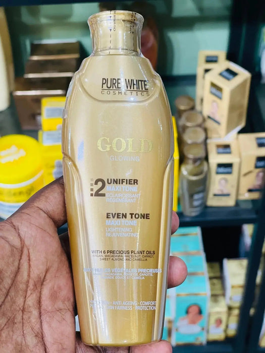 Pure White 2 Gold Glowing Even Tone Maxi Tone Lotion Pure White
