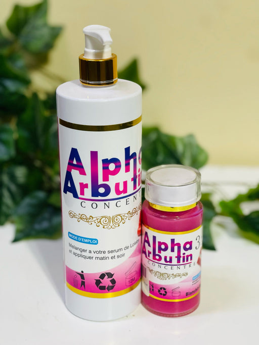 Alpha Arbutin 3 Lotion and Serum set Beto Beauty