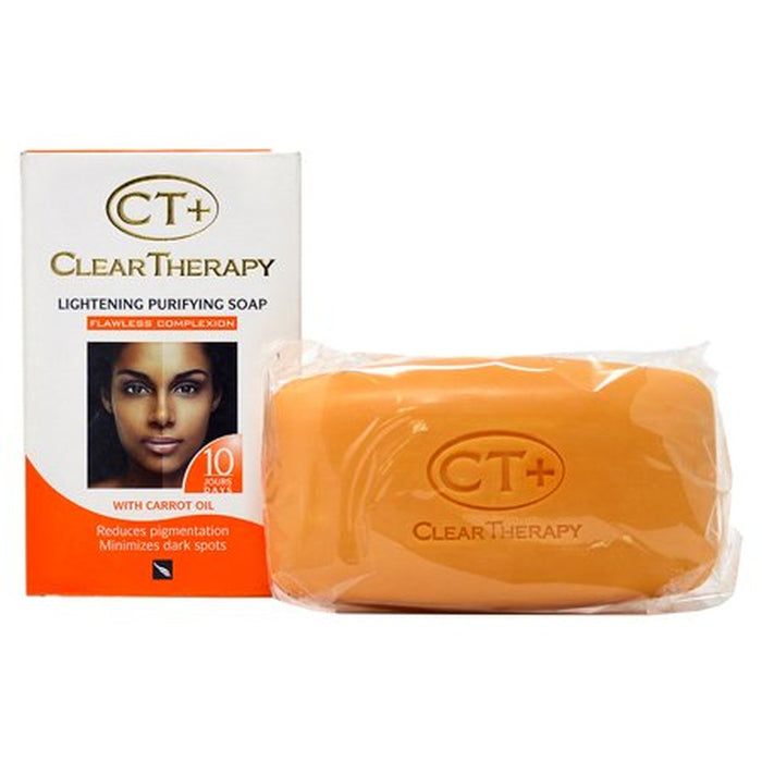 CT+ CLEAR THERAPY LIGHTENING PURIFYING CARROT SOAP 5.8 OZ CT+ Clear Therapy