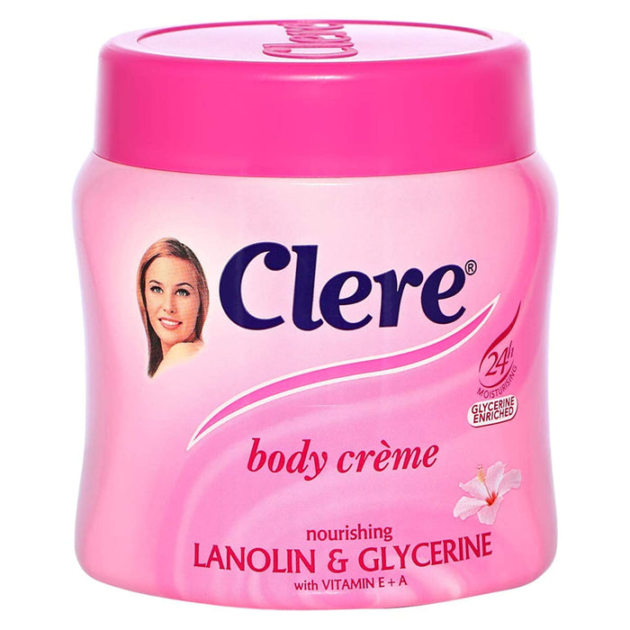 Clere Lanolin and Glycerin Body Cream, 300 ml Clere