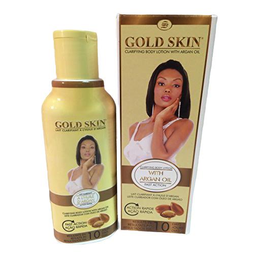 Gold Skin Clarifying Body Lotion With Argan Oil (Hydroquinone Free) 250 ml. Gold Skin