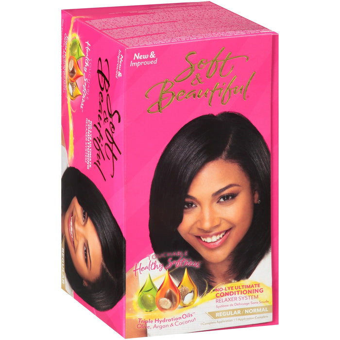 Soft & Beautiful No-lye Ultimate Conditioning Relaxer System Soft & Beautiful