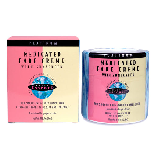 Clear Essence Platinum Medicated Fade Creme With Sunscreen (4 Oz.) Clear Essence