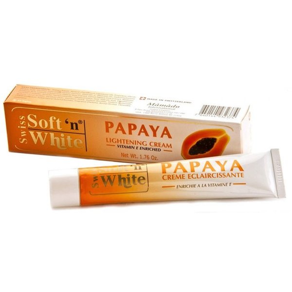 Papaya Lightening Cream 50g SOFT N WHITE